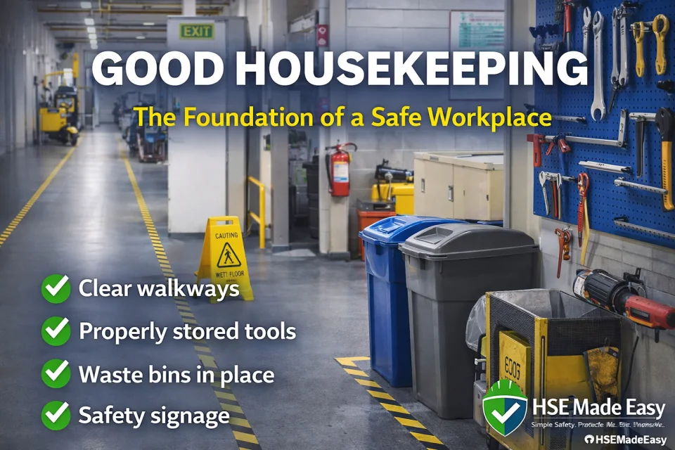 Good Housekeeping: The Foundation of a Safe and Productive Workplace