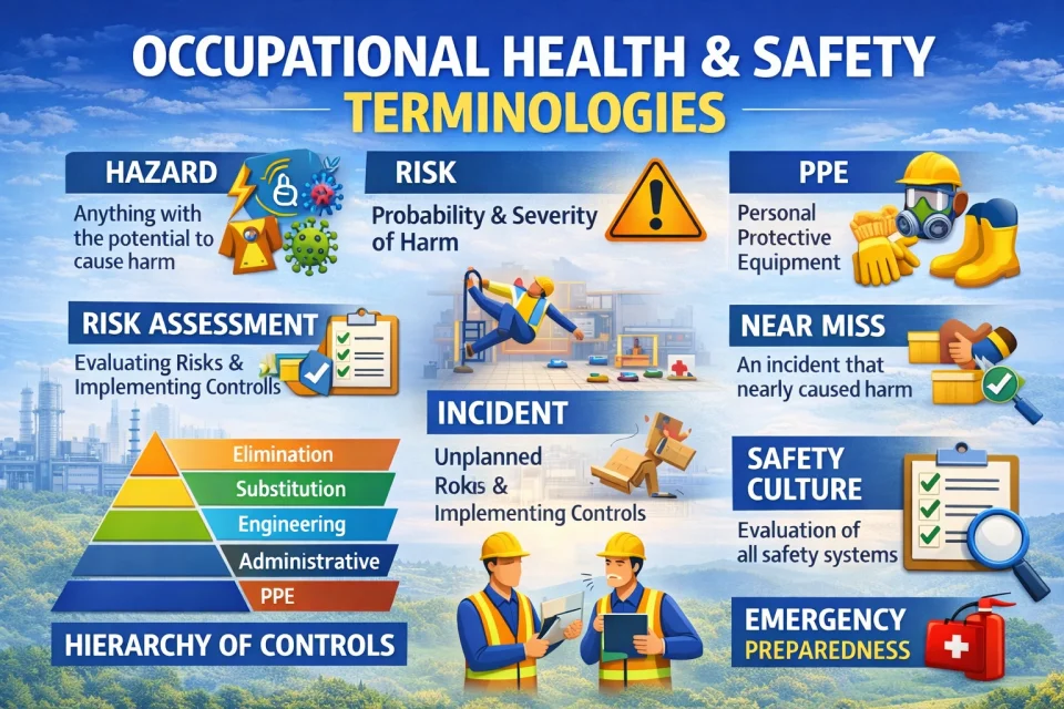 Occupational Health and Safety Terminologies: A Complete Guide for Safety Professionals